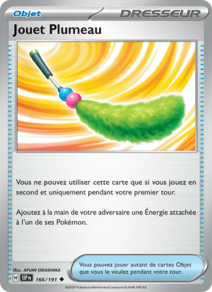 Carte Pokémon Jouet Plumeau 166/191 – Étincelles Déferlantes