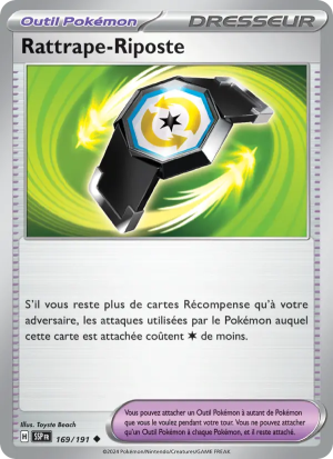 Carte Pokémon Rattrape-Riposte 169/191 – Étincelles Déferlantes