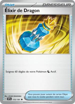 Carte Pokémon Élixir de Dragon 172/191 – Étincelles Déferlantes