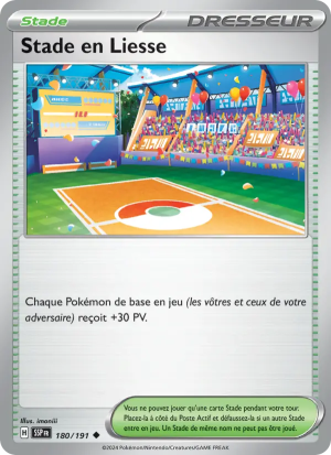 Carte Pokémon Stade en Liesse 180/191 – Étincelles Déferlantes