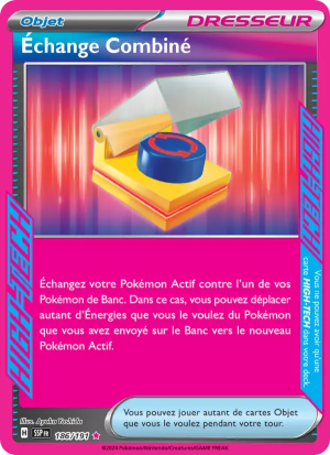 Carte Pokémon Échange Combiné 186/191 – Étincelles Déferlantes