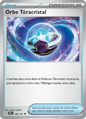Carte Pokémon Orbe Téracristal 189/191 – Étincelles Déferlantes