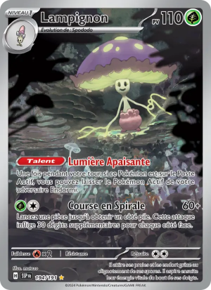 Carte Pokémon Lampignon 194/191 – Étincelles Déferlantes