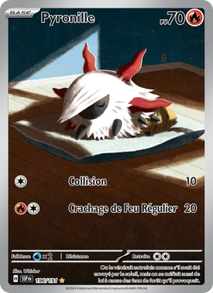 Carte Pokémon Pyronille 196/191 – Étincelles Déferlantes