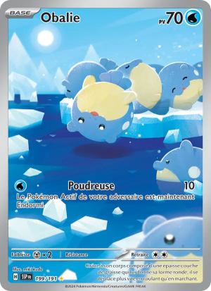 Carte Pokémon Obalie 199/191 – Étincelles Déferlantes