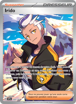 Carte Pokémon Irido 232/191 – Étincelles Déferlantes