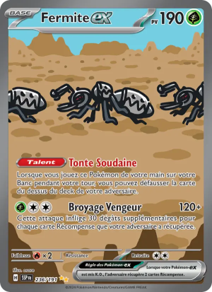 Carte Pokémon 236/191 – Étincelles Déferlantes