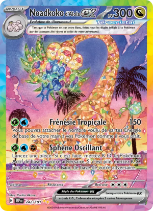 Carte Pokémon 242/191 – Étincelles Déferlantes