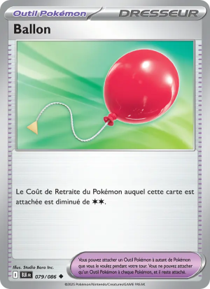 Carte Pokémon Ballon 079/086 – Foudre Noire