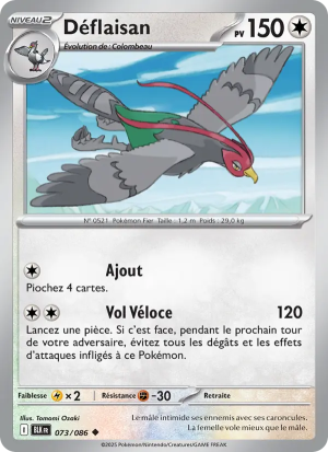 Carte Pokémon Déflaisan 073/086 – Foudre Noire