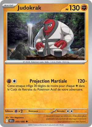 Carte Pokémon Judokrak 050/086 – Foudre Noire