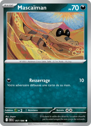 Carte Pokémon Mascaïman 057/086 – Foudre Noire
