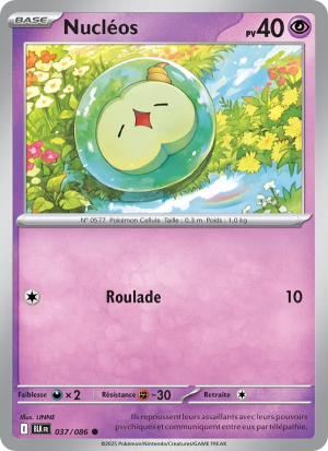 Carte Pokémon Nucléos 037/086 – Foudre Noire