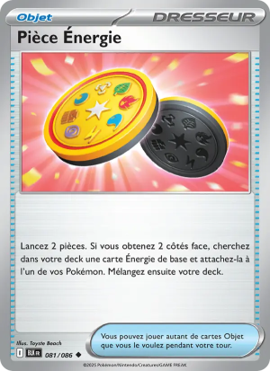 Carte Pokémon Pièce Énergie 081/086 – Foudre Noire