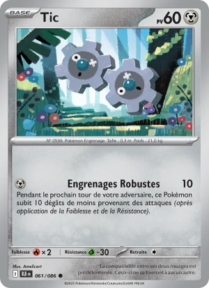 Carte Pokémon Tic 061/086 – Foudre Noire